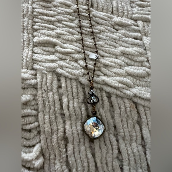 Anne Koplik Designs Crystal Pendant Necklace - Picture 2 of 7